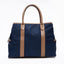 Triple Compartment Handbag Women's Large Shoulder Nylon Tote Bag - Blue - Luxury bags by WAAMII