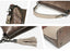 Vegan Leather Spliced Serpentine Satchel With Tassel - - Luxury bags by WAAMII