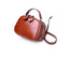 Vintage Ladies Oil Wax Leather Crossbody Bag - - Luxury bags by WAAMII