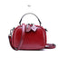 Vintage Ladies Oil Wax Leather Crossbody Bag - Red Mini(Max Length<20cm) - Luxury bags by WAAMII