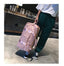 Essentials Dry Wet Separation Weekender Bag Gym Duffle Bag With Shoe Compartment-Pink,Black - - Luxury bags by WAAMII