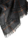 Designer Shawl Gold Thread Metalic Plaid Scarf-Pink/Black - - Luxury Accessories by WAAMII