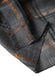 Designer Shawl Gold Thread Metalic Plaid Scarf-Pink/Black - - Luxury Accessories by WAAMII