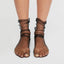 Women Summer Gauzy Fishnet Mesh Ankle Socks - - Luxury Accessories by WAAMII