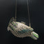 Luxury Crystal Parrot Evening Clutch