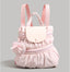 Bowknot Nylon Backpack Large Laptop School Bag For College Girls in Pink - WAAMII