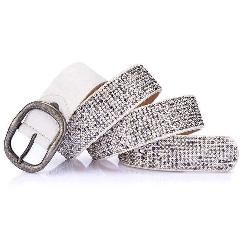 Rebeluxe Wide Studded Belt - Main product view (7) - WAAMII