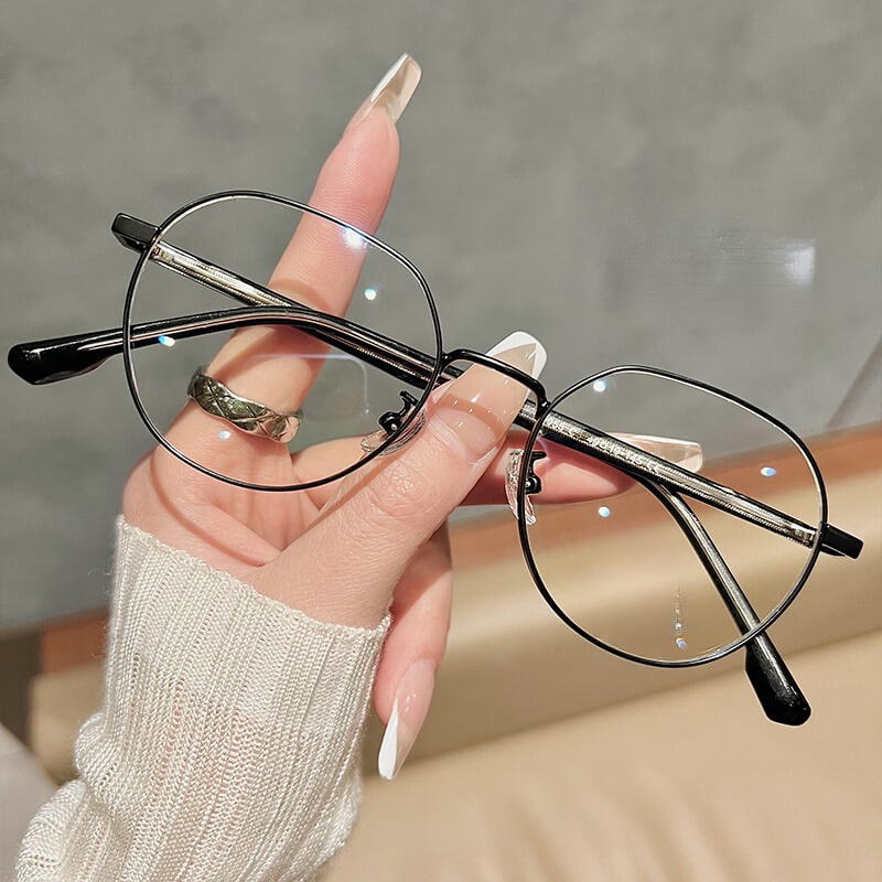 Vesper Round Prescription Glasses TR90 Eyeglasses Frame 16801