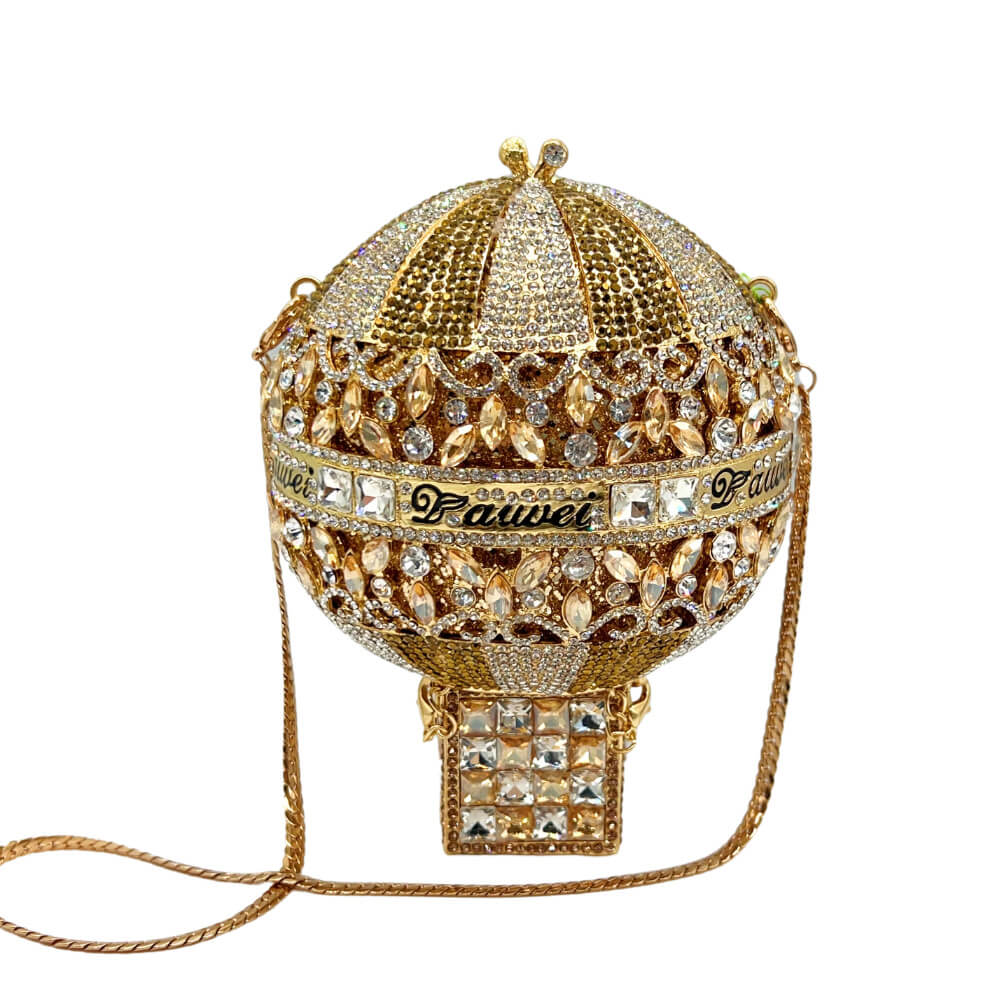 SkyLure Crystal Evening Clutch with Mini Basket - 详情-08 view - WAAMII