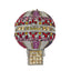 SkyLure Crystal Evening Clutch with Mini Basket
