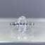 4.5 CT Round Solitaire Ring in Sterling Silver - View 2