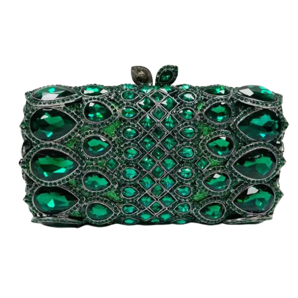 Rainora Droplets Rhinestone Clutch - 详情-11 view - WAAMII