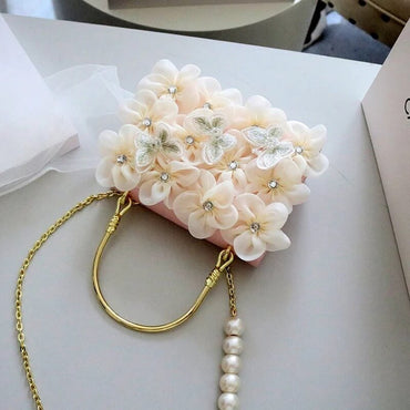 Summer Bloom – Handcrafted Macaron Floral Beaded Bags (5 Styles)