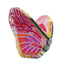 Flutteria Butterfly Wings Clutch Purse in red pink - WAAMII