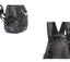 Black Denim Studded Chain Punk Backpack - 详情-09 view - WAAMII