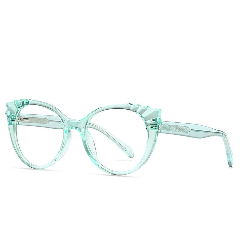 WAAMII Cat Eye Blue Light Glasses TR90 17173