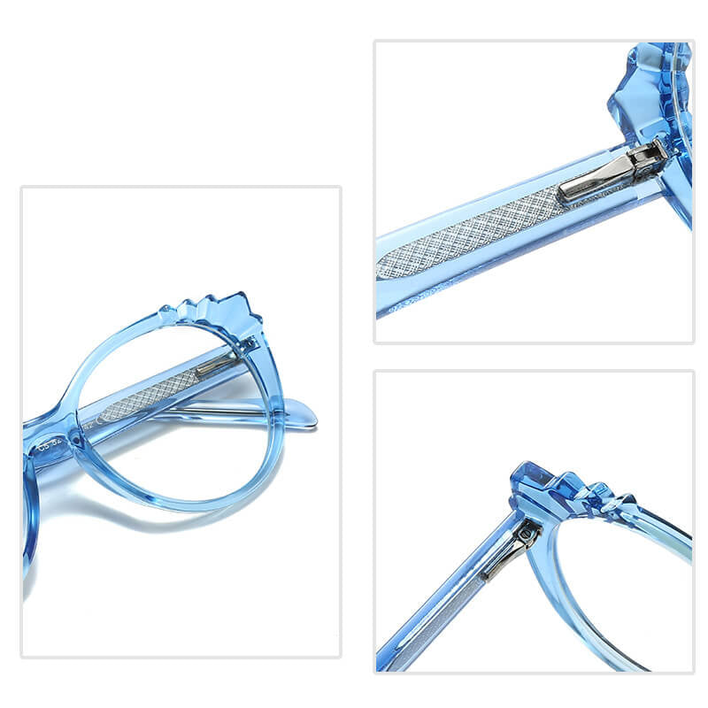 WAAMII Cat Eye Blue Light Glasses TR90 17173
