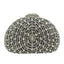 Crystal Halo Teardrop Rhinestone Clutch - View 5