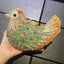 Multicolor Crystal Dove Minaudière