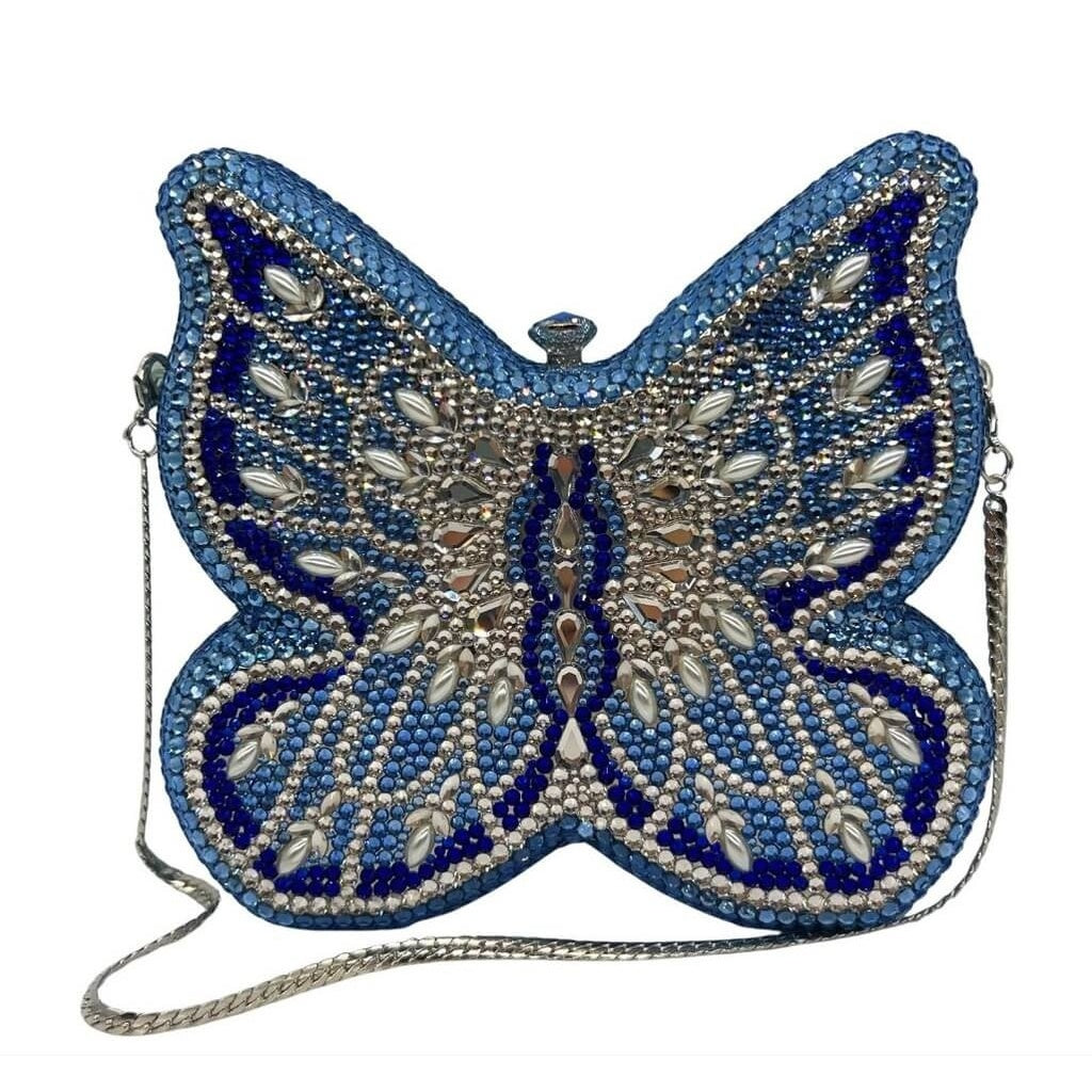 Elysian Wings Butterfly Diamond Clutch - View 2