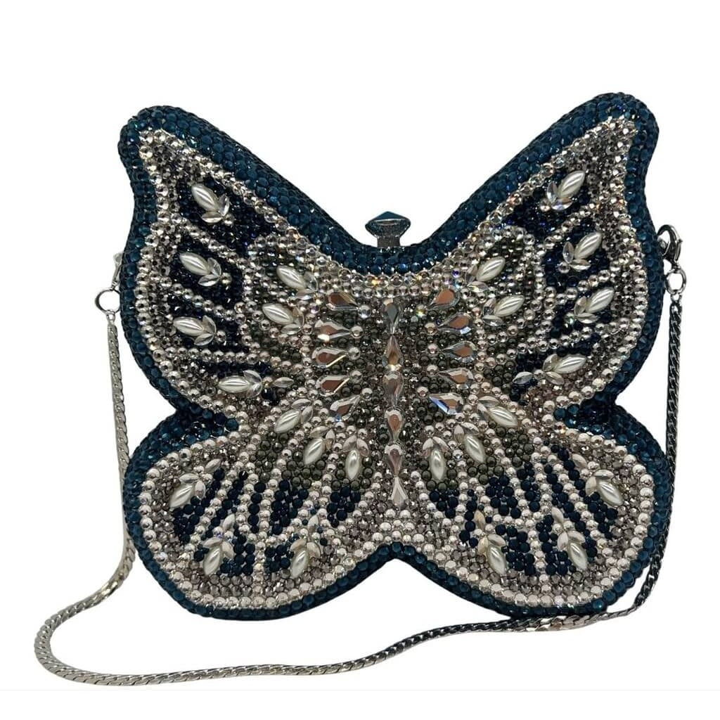 Elysian Wings Butterfly Diamond Clutch - View 4