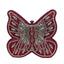 Elysian Wings Butterfly Diamond Clutch - Pink
