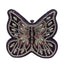 Elysian Wings Butterfly Diamond Clutch - Purple
