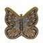 Elysian Wings Butterfly Diamond Clutch - Yellow