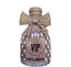 Étoile Bow Champagne Bottle Rhinestone Clutch - Violet