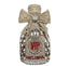 Étoile Bow Champagne Bottle Rhinestone Clutch - White Gold Base