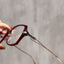 Geometric Titanium Prescription Eyeglasses W17367 - View 4