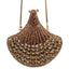 Gilded Gala Scalloped Evening Bag - Golden