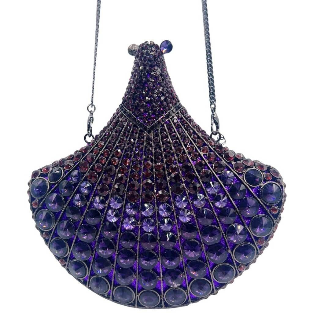 Gilded Gala Scalloped Evening Bag - View 4