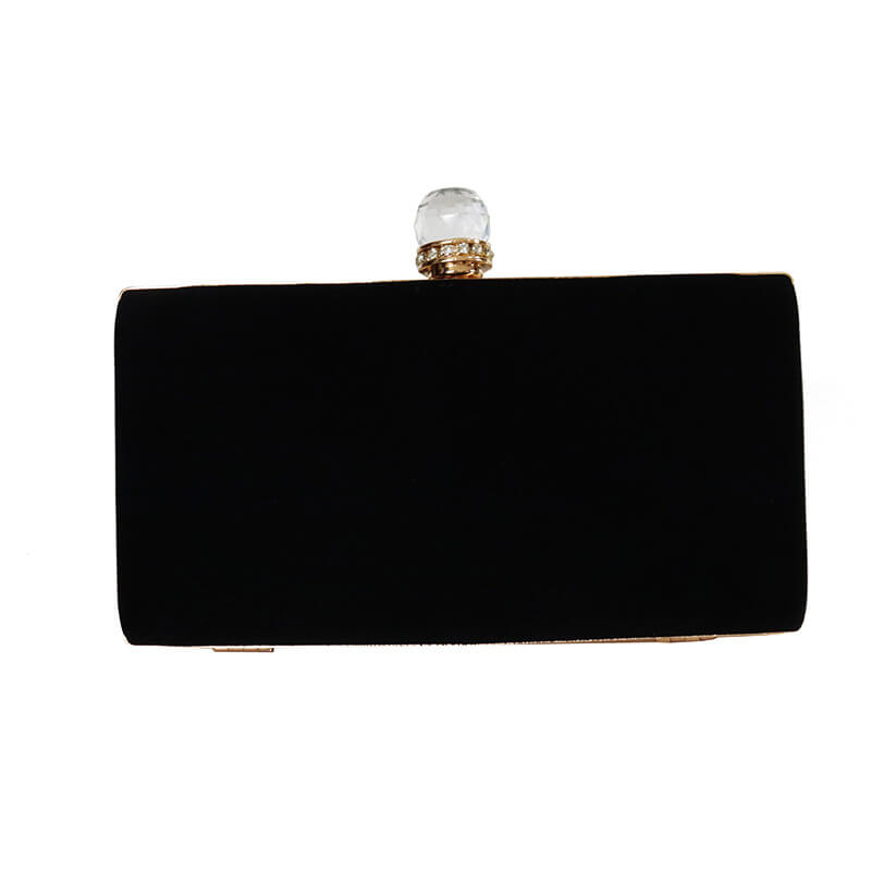 Leila Floral Rhinestone Clutch - - Luxury bags by WAAMII