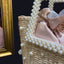 Lona Summer Pearl Straw Top Handle Beach Bag - - Luxury bags by WAAMII