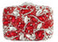 Luminia Teardrop Rhinestone Clutch Purse
