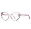 Luxe Cat Eye Blue Light Blocking Glasses TR90 Optical Frame 17091