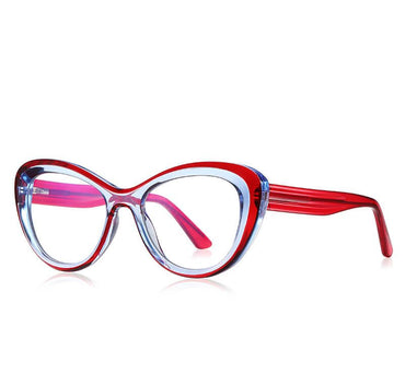 WAAMII Luxe Cat Eye Blue Light Blocking Glasses TR90 Optical Frame 17173