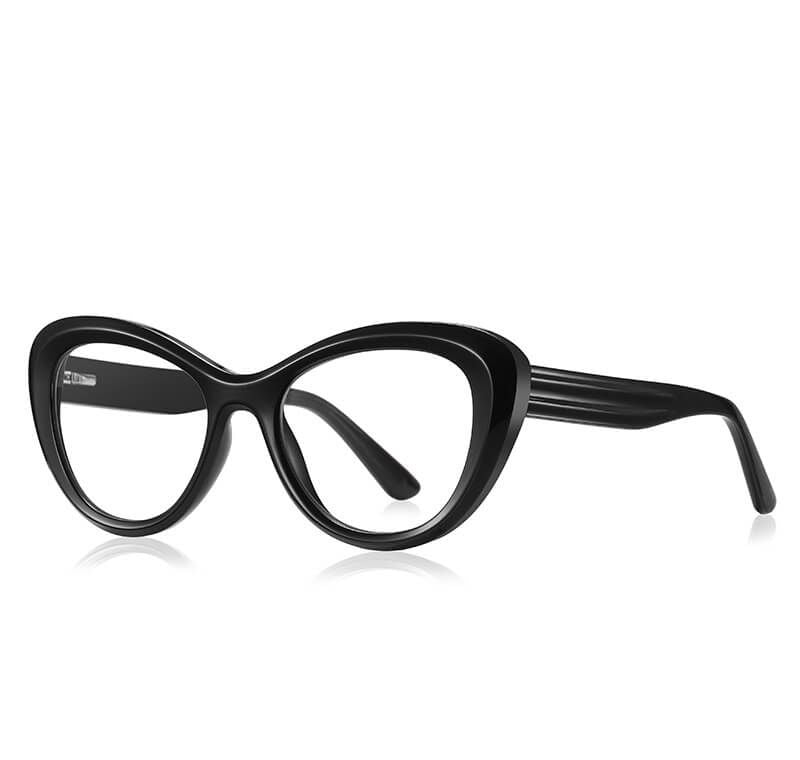 WAAMII Luxe Cat Eye Blue Light Blocking Glasses TR90 Optical Frame 17173