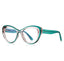 WAAMII Luxe Cat Eye Blue Light Blocking Glasses TR90 Optical Frame 17173