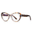WAAMII Luxe Cat Eye Blue Light Blocking Glasses TR90 Optical Frame 17173