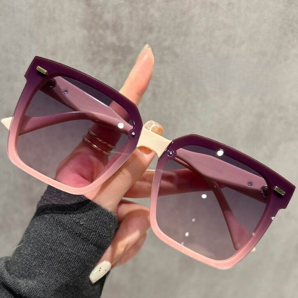 WAAMII Luxe Oversized Square Sunglasses 18750 18788