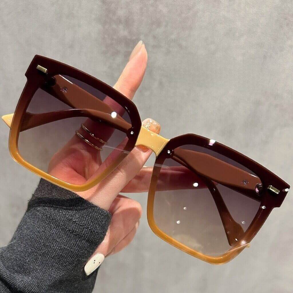 WAAMII Luxe Oversized Square Sunglasses 18750 18788