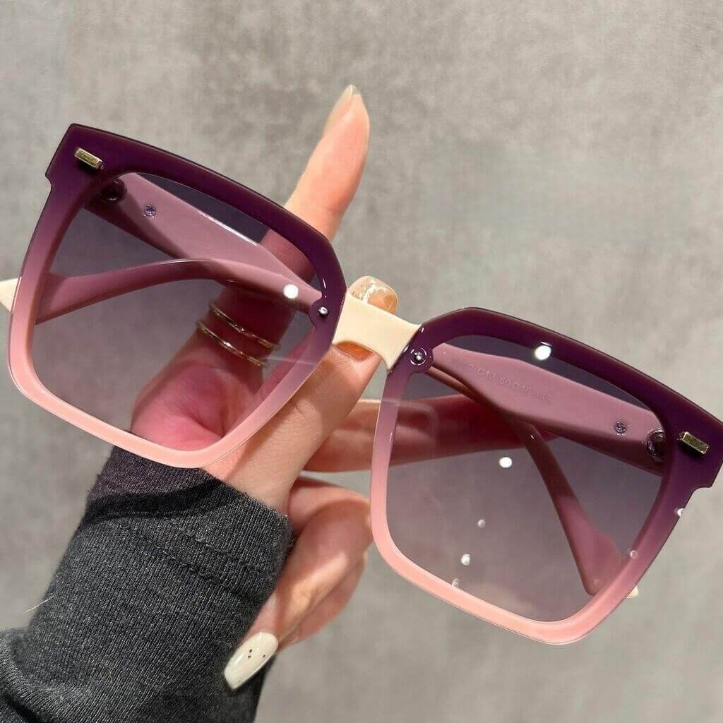 WAAMII Luxe Oversized Square Sunglasses 18750 18788