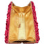 Magenta Garden Enamel Hollow Floral Clutch - View 4