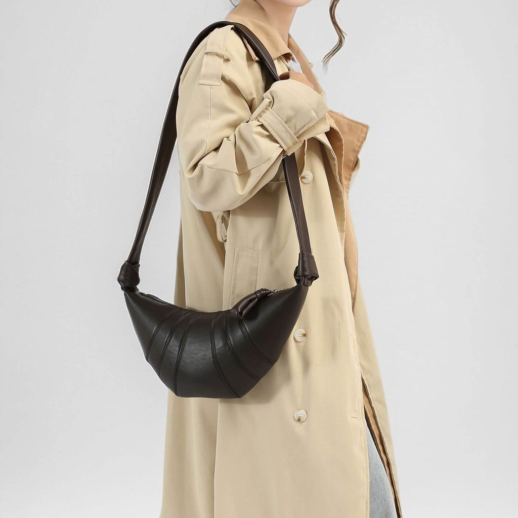WAAMII Minimalist Crescent Crossbody Bag