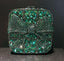 Noelle Bow Gift Box Clutch - Emerald