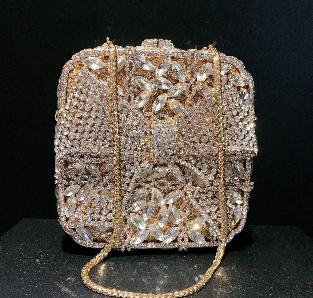 Noelle Bow Gift Box Clutch - View 2