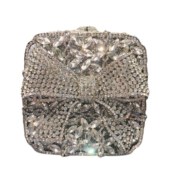 Noelle Bow Gift Box Clutch - View 5