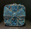 Noelle Bow Gift Box Clutch - Peacock Blue